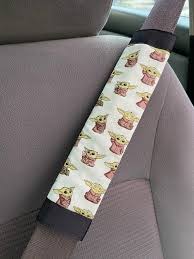 Baby Yoda Seat Belt Covers Seat Belt
