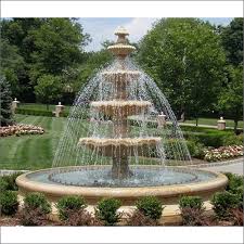 Royal Garden Outdoor Water Fountain At