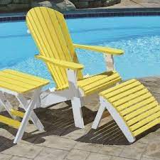 And since it's available in three versatile colorways—crisp white, sleek black, and soft brown—it shouldn't be hard to find an option that suits your backyard. Comfo Back Folding Adirondack Chairs Outdoor Living By Mr Mulch