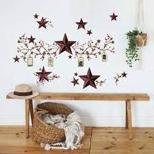 Stars Berries Wall Decals Country