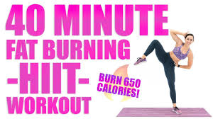 40 minute fat burning hiit workout