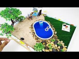 Mini Pool Zen Garden Diy Fairy Garden