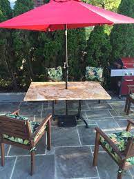 Custom Granite Patio Table With Our