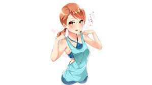 With tenor, maker of gif keyboard, add popular girls und panzer animated gifs to your conversations. Wallpaper The Email Protected The Email Protected Cinderella Girls Anime Girls Women Tank Top Redhead Pigtails Looking At Viewer Portrait Blushing Minimalism White Background Simple Background Artwork Drawing Digital Art Illustration