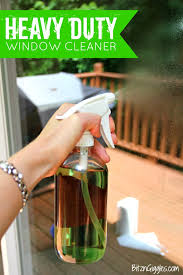 Heavy Duty Homemade Window Cleaner