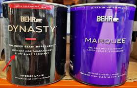 Behr Dynasty Vs Marquee Which Paint