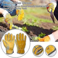 heavy duty gardening gloves compatible