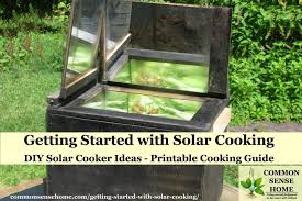 solar cooking diy solar cooker ideas