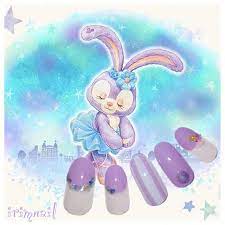 ステラ ルー ネイル 使用ポリッシュ annasuicosmetics 後程 homei nail 後程 しずくbox cube コットンライトブルー しずくネイルシール 押し花 マルチライン 実は初ネイルチップです 薬指 ネイルデザイン しずくネイル ネイル