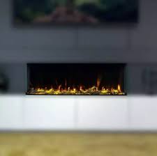 3 Sided Electric Media Wall Fires