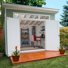 Each shed is portable, made from fine wood with piano hinge doors. Costco Aston Shed