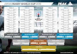 rugby world cup 2019 planner