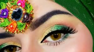 mehndi mayon easy simple makeup look