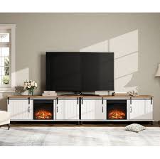 Wampat 2 In 1 Fireplace Tv Stand For Up