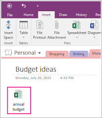 From the edit menu, choose fill. Add An Excel Spreadsheet To A Page Onenote
