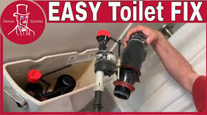 how to fix toilet fill valve and flush