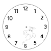 Follow the instructions for our hickory dickory dock activity under each line of the rhyme for a engaging fun time. 1