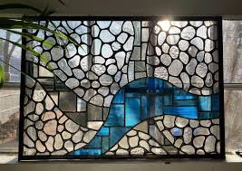 Glass Window Art Stained Glass Panel