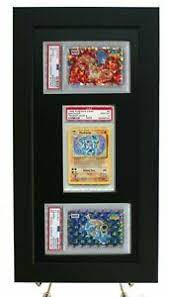 The pokemon trading card game is a collectible card game based on the pokemon video game series. Pokemon Card Frame Display For 2 Horizontal 1 Vertical Psa Pokemon Cards B Ebay