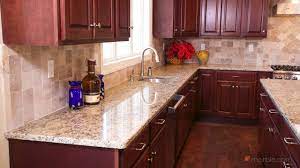 giallo ornamental granite kitchen