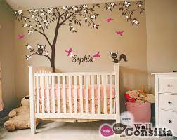 Nursery Tree Decal With Forest Animals