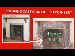Removing Cast Iron Fireplace Insert