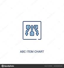 Abc Item Chart Concept 2 Colored Icon Simple Line Element