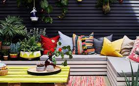 Garden With Outdoor Paint From Homebase