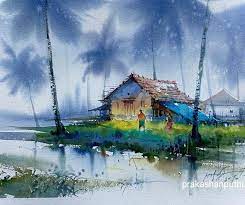 Gallery Of Watercolor Painting By