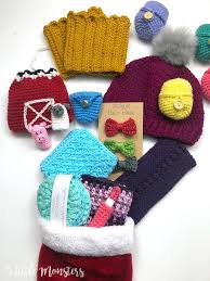 5 Little Monsters Quick And Easy Crocheted Boot Cuffs