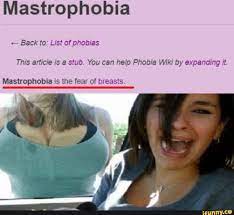 Mastrophobia