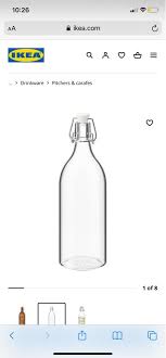 Ikea Glass Bottle With Stopper
