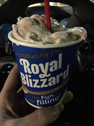 Dairy Queen Chocolate Chip Cookie Dough Blizzard Nutrition