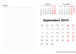 Sept Calendar 2015 Printable Shared By Lailah Scalsys