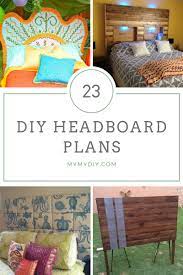 In fact, in hindsight, i would go back and turn the base into drawers for some extra storage (and may still do that someday, too). 23 Inventive Diy Headboard Plans Free List Mymydiy Inspiring Diy Projects