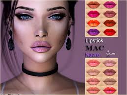 the sims resource lipstick mac nacre
