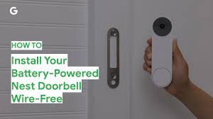 How To Install Your Battery-Powered Nest Doorbell Wire-Free - YouTube