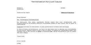 employee termination letter for