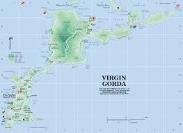 Virgin Gorda Map Virgin Gorda British Virgin Islands