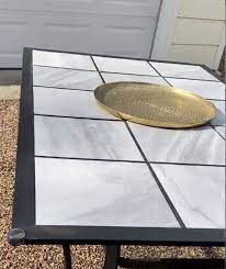 How To Make A Tile Patio Table Modern
