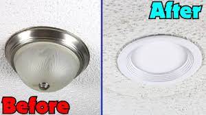 how to install led canless recessed