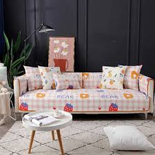 china orange milk velvet sofa cushion
