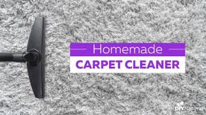 homemade carpet cleaner a natural