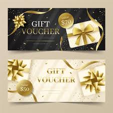 gift voucher template free vectors