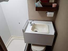 Adding A Sink To Bathroom The Rv