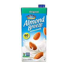 blue diamond almond breeze almondmilk