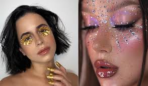 best bejewelled makeup looks to take