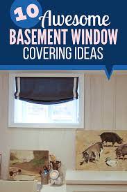 10 ideas for basement window coverings