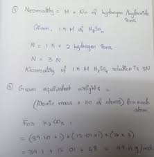 Of moles (n) volume in l (v) here. What Is The Molarity Of A Solution That Contains 10 0 Grams Of Naoh In 1 L Homeworklib