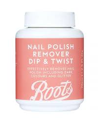 boots nail polish remover dip and